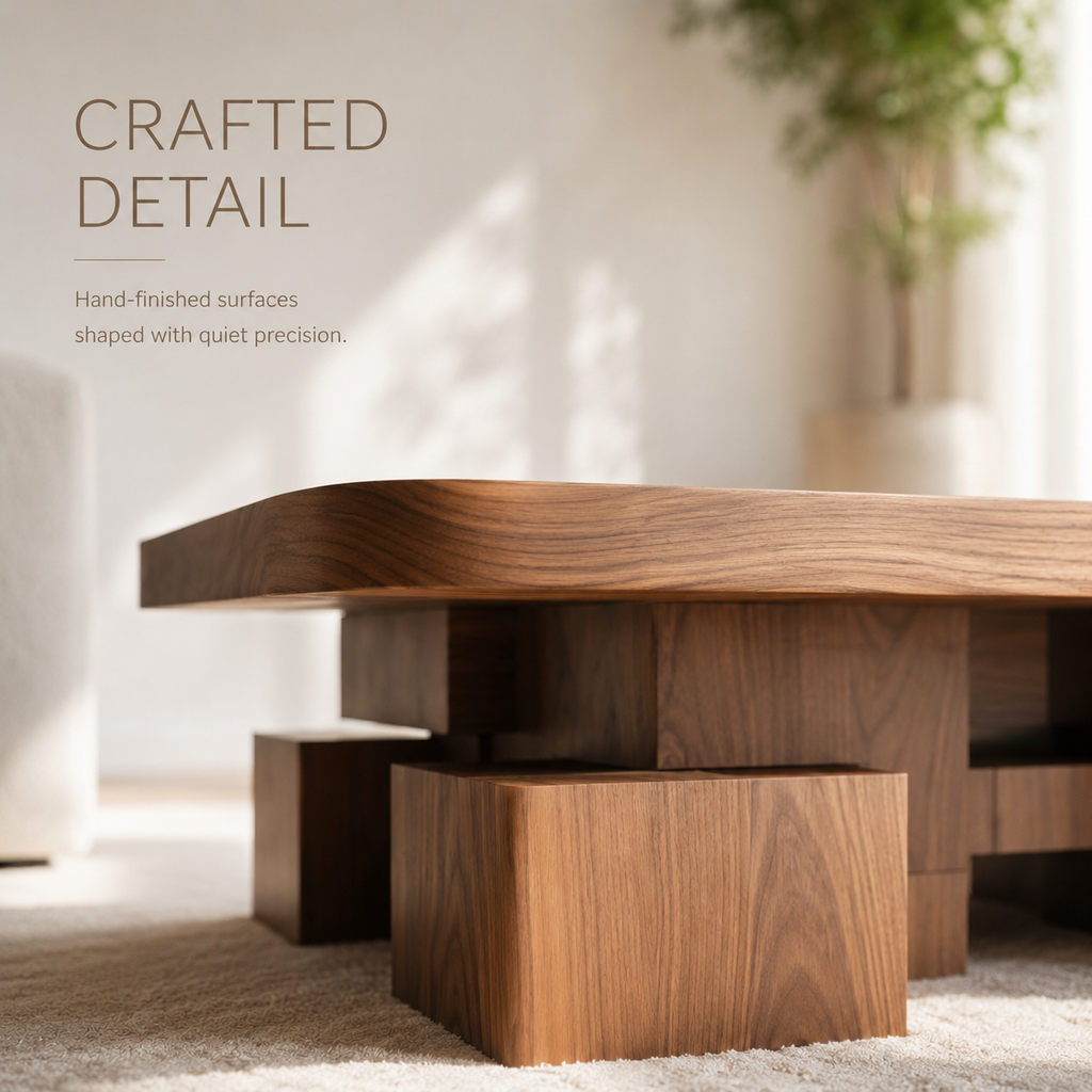 Bellamy Soft Curve Coffee Table - product detail 5