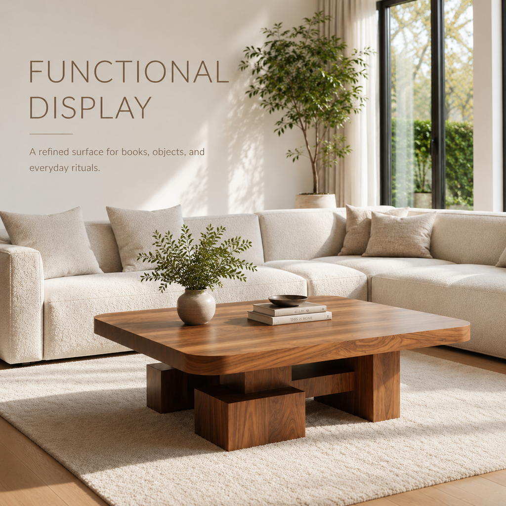 Bellamy Soft Curve Coffee Table - product detail 6
