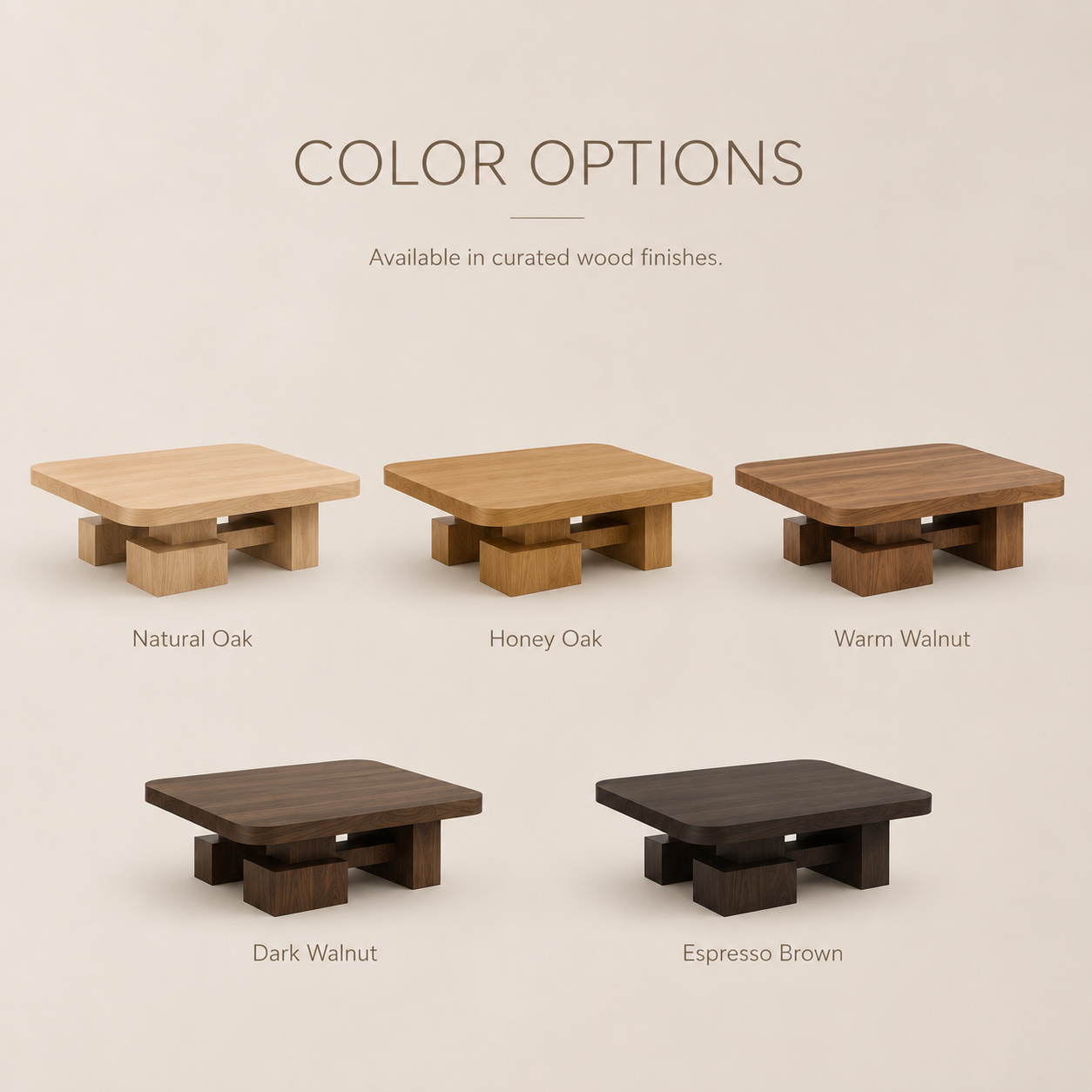 Bellamy Soft Curve Coffee Table - product detail 10