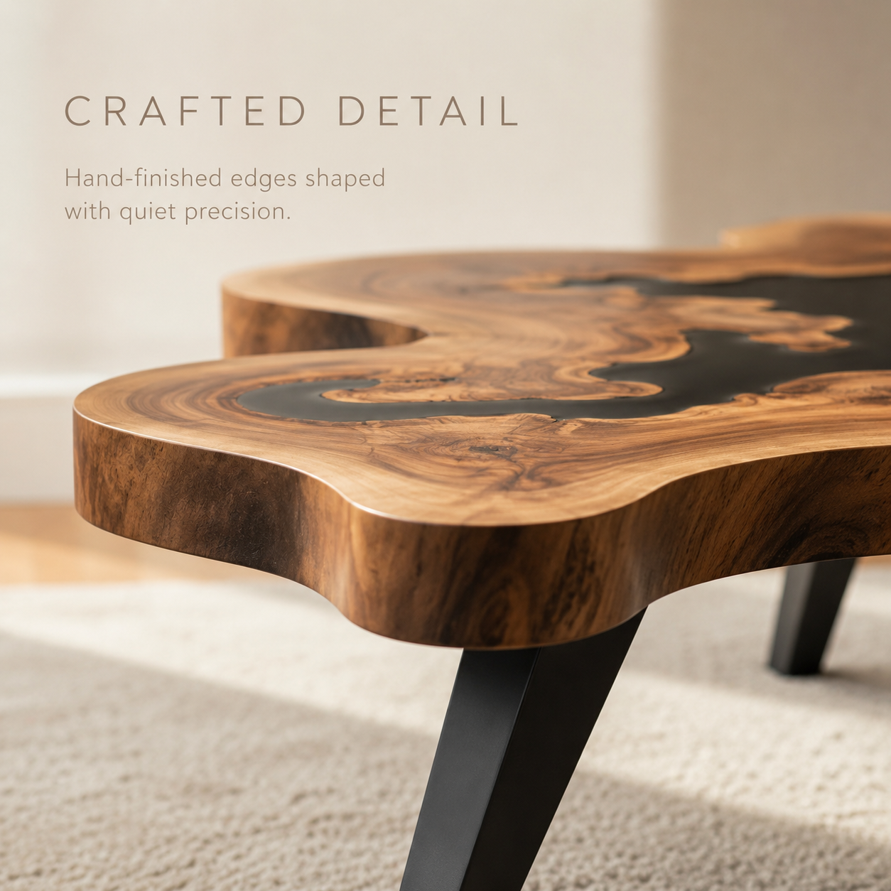 Avalon Hollow Form Coffee Table - product detail 5