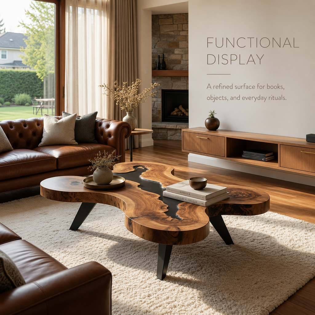 Avalon Hollow Form Coffee Table - product detail 6