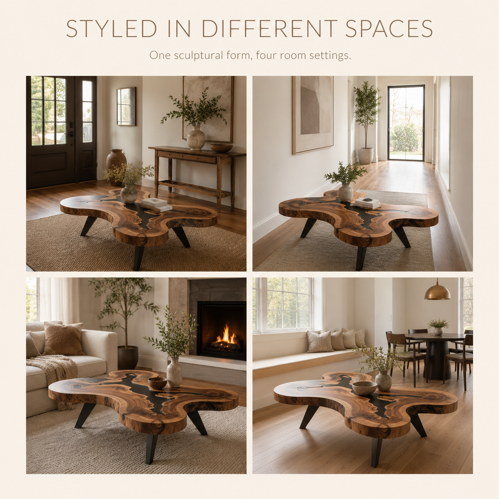 Avalon Hollow Form Coffee Table - product detail 9
