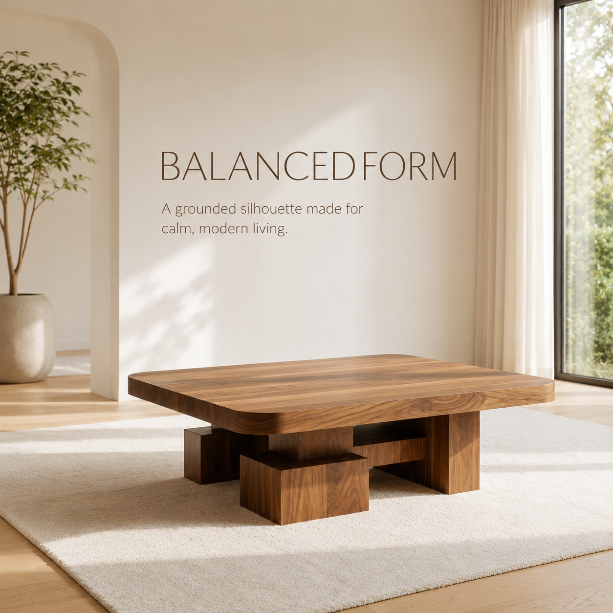 Lune Pebble Coffee Table - product detail 2