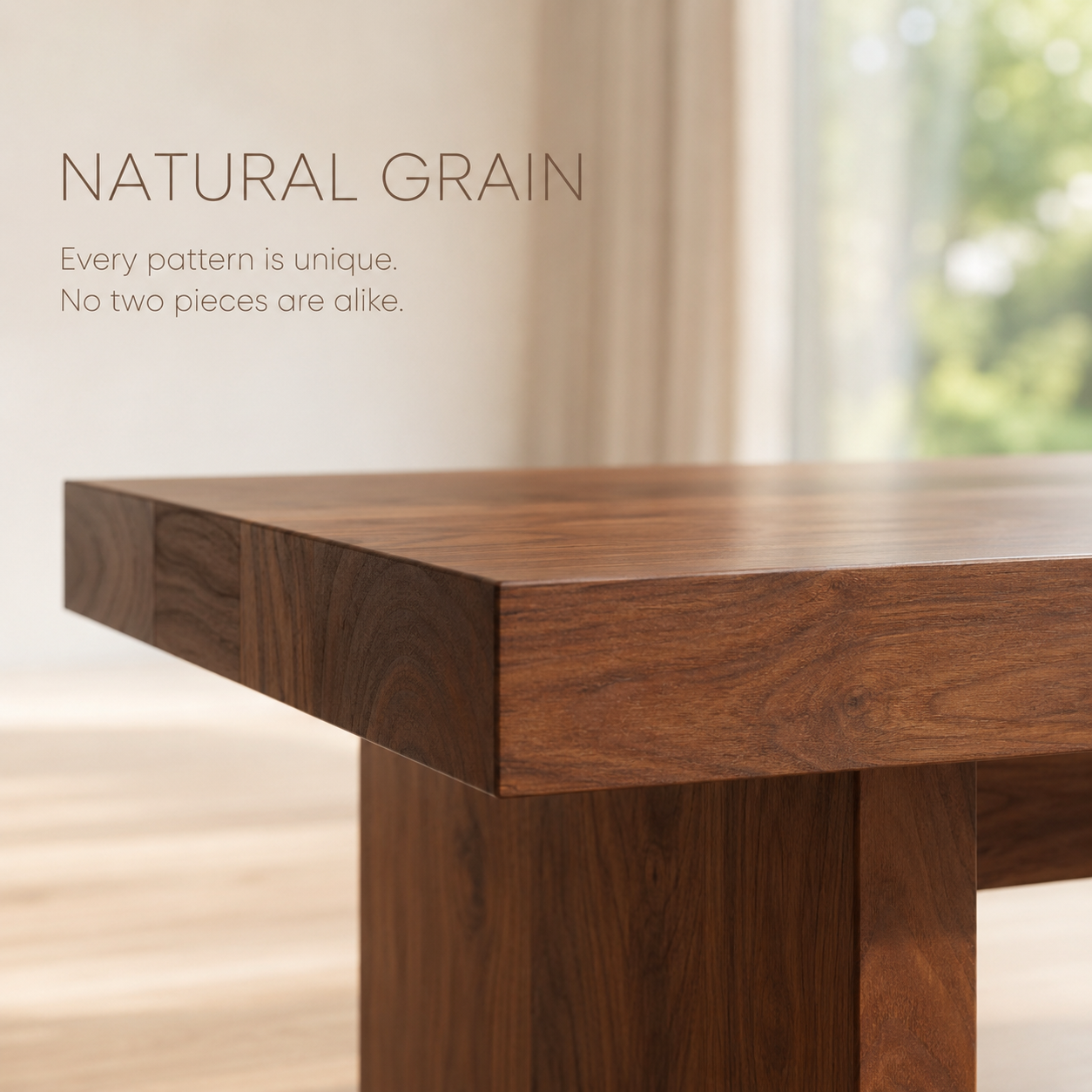 Koa Organic Modern Coffee Table - product detail 4