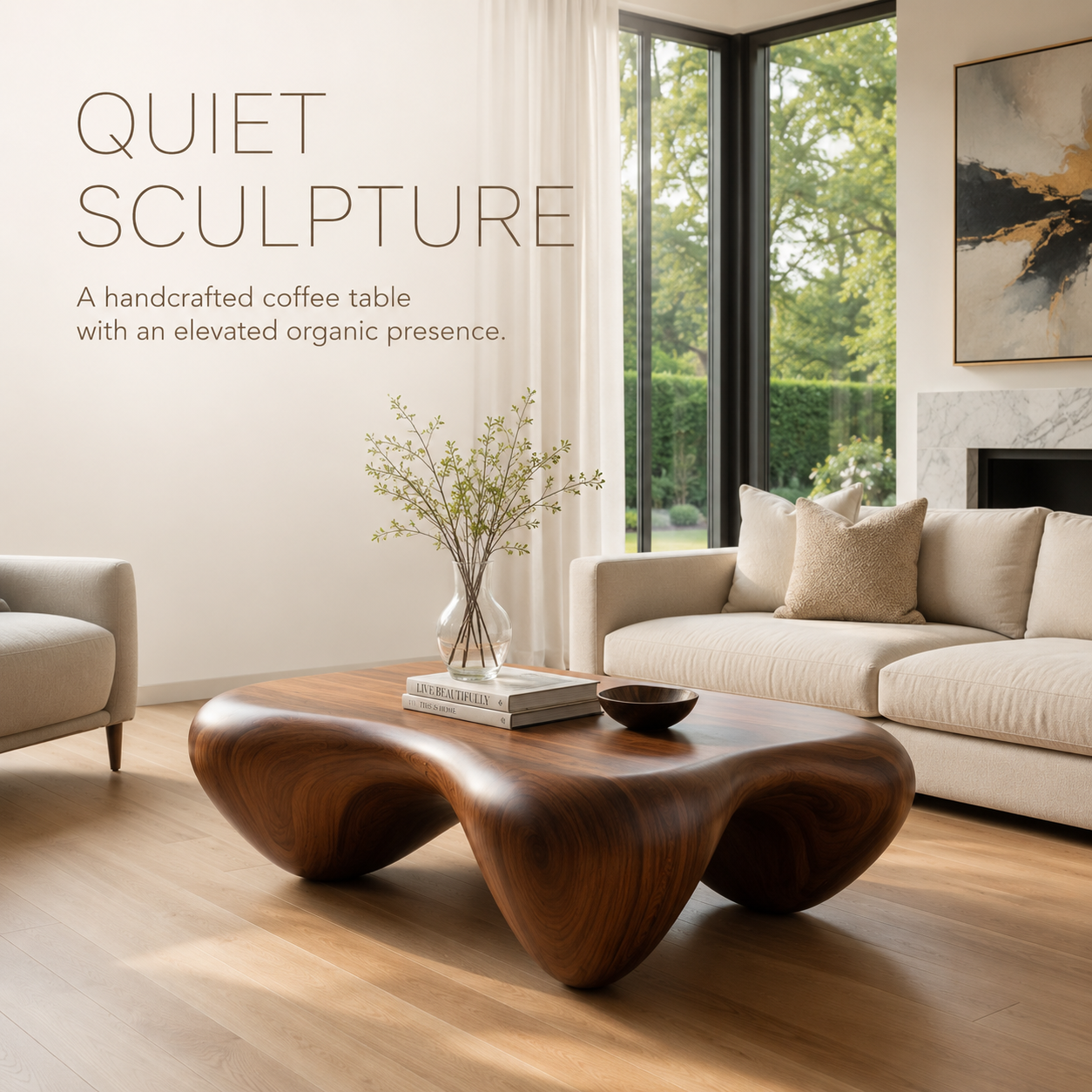 Amara Soft Edge Coffee Table - product detail 1