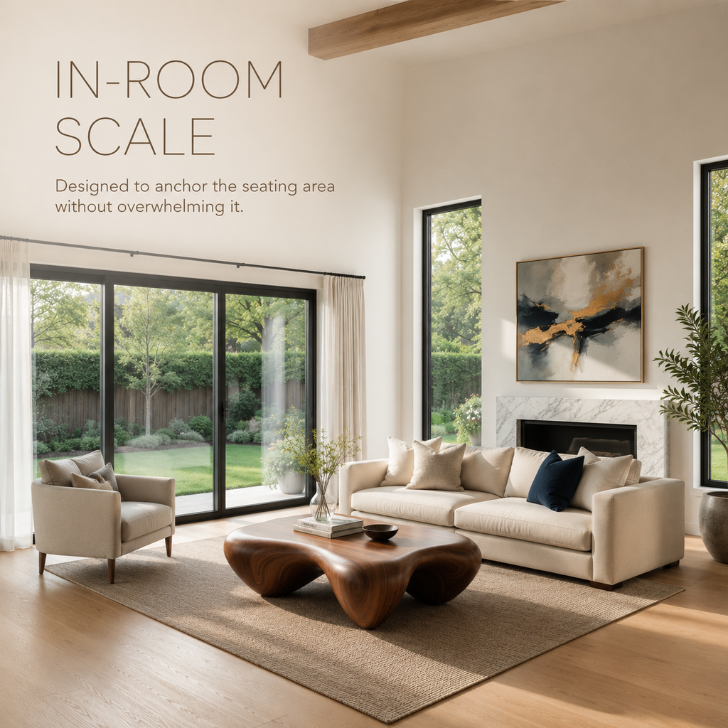 Amara Soft Edge Coffee Table - product detail 3