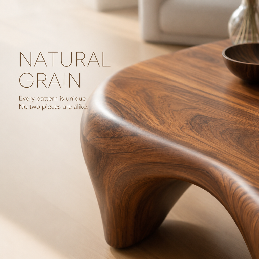 Amara Soft Edge Coffee Table - product detail 4