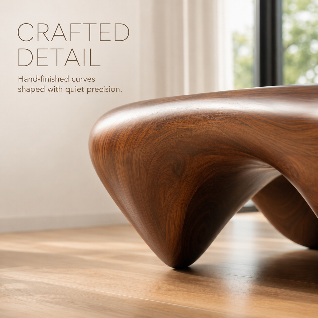 Amara Soft Edge Coffee Table - product detail 5