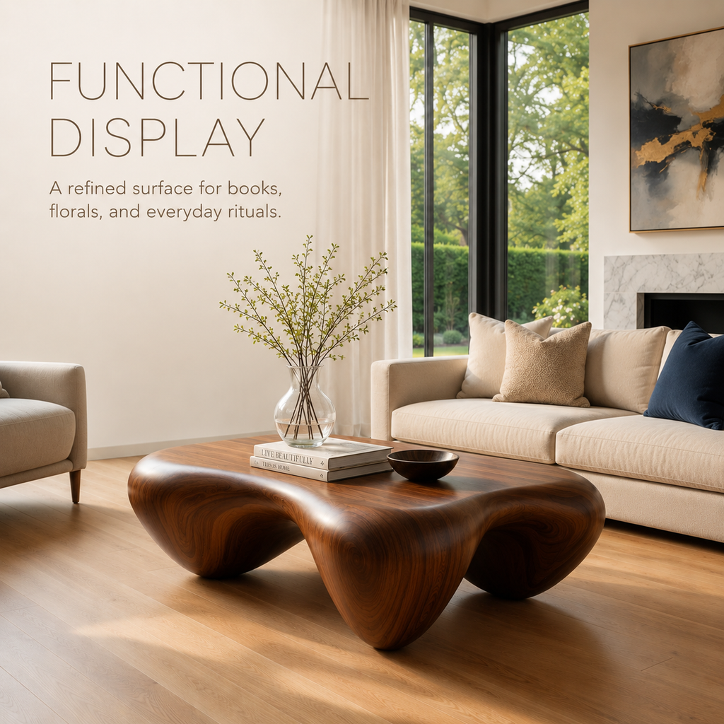 Amara Soft Edge Coffee Table - product detail 6
