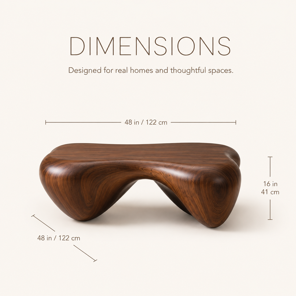 Amara Soft Edge Coffee Table - product detail 7