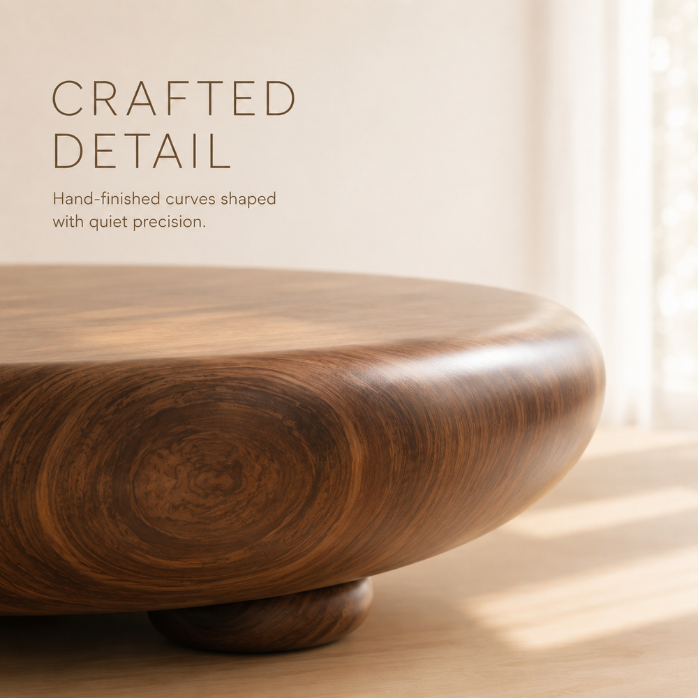 Dune Sculptural Coffee Table - product detail 6