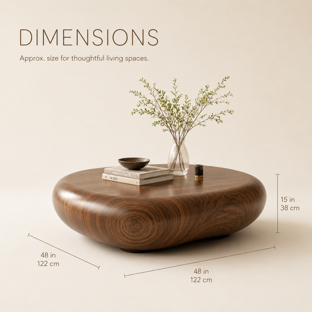 Dune Sculptural Coffee Table - product detail 8