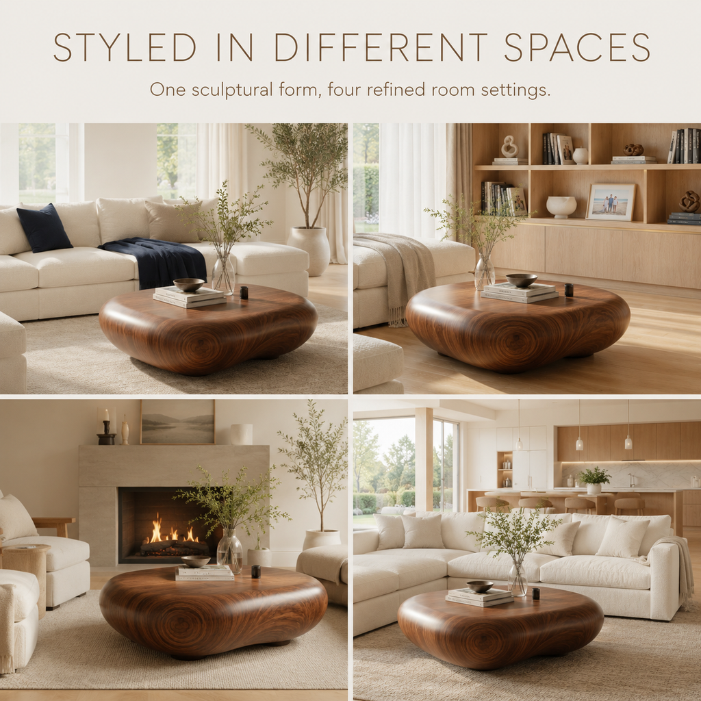 Dune Sculptural Coffee Table - product detail 10