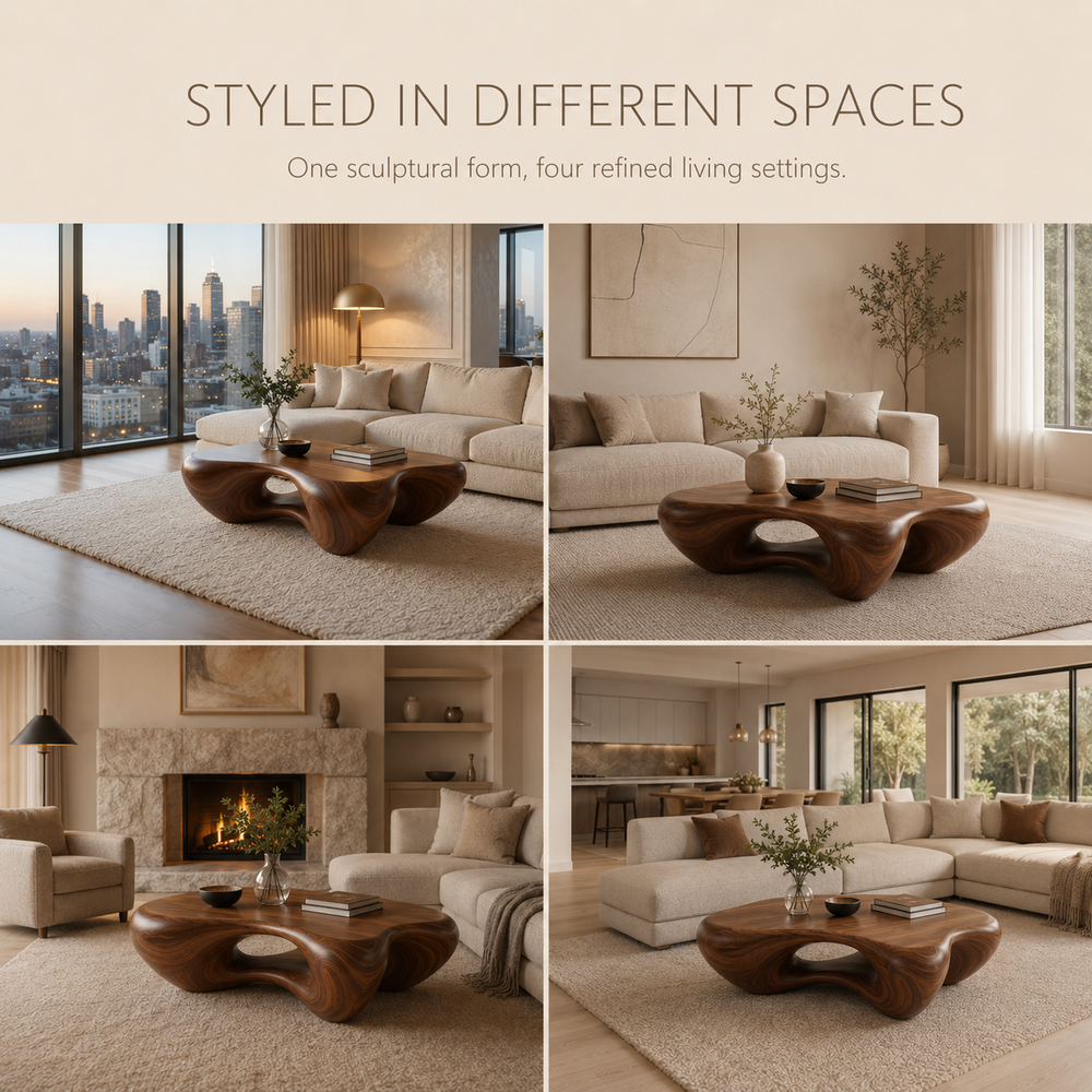 Aurea Organic Low Coffee Table - product detail 8