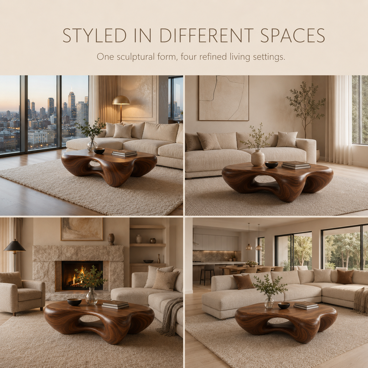 Aurea Organic Low Coffee Table - product detail 8