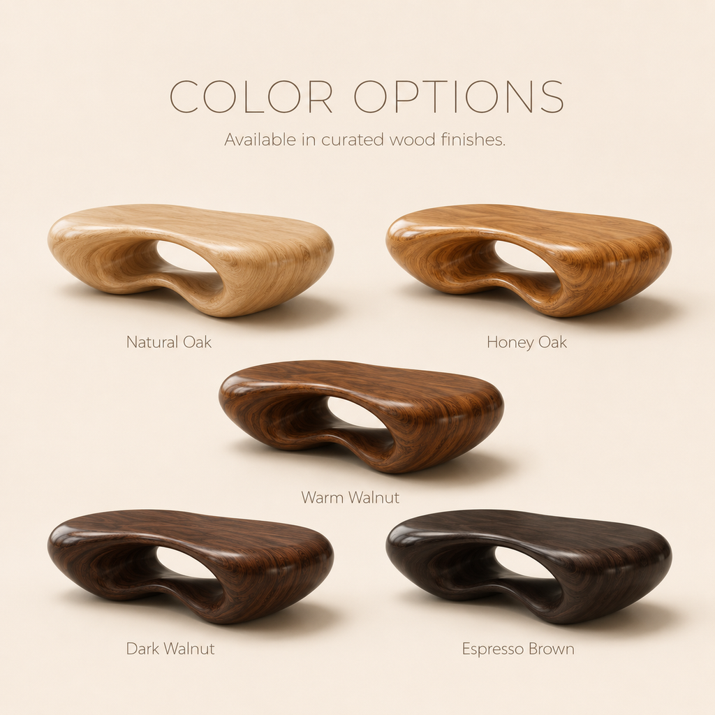 Alden Low Profile Coffee Table - Color Options
