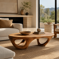 Terra Hollow Oval Coffee Table - main view