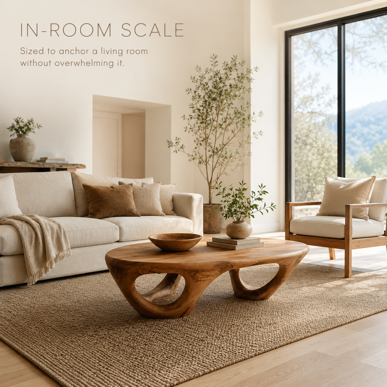 Terra Hollow Oval Coffee Table - product image 04