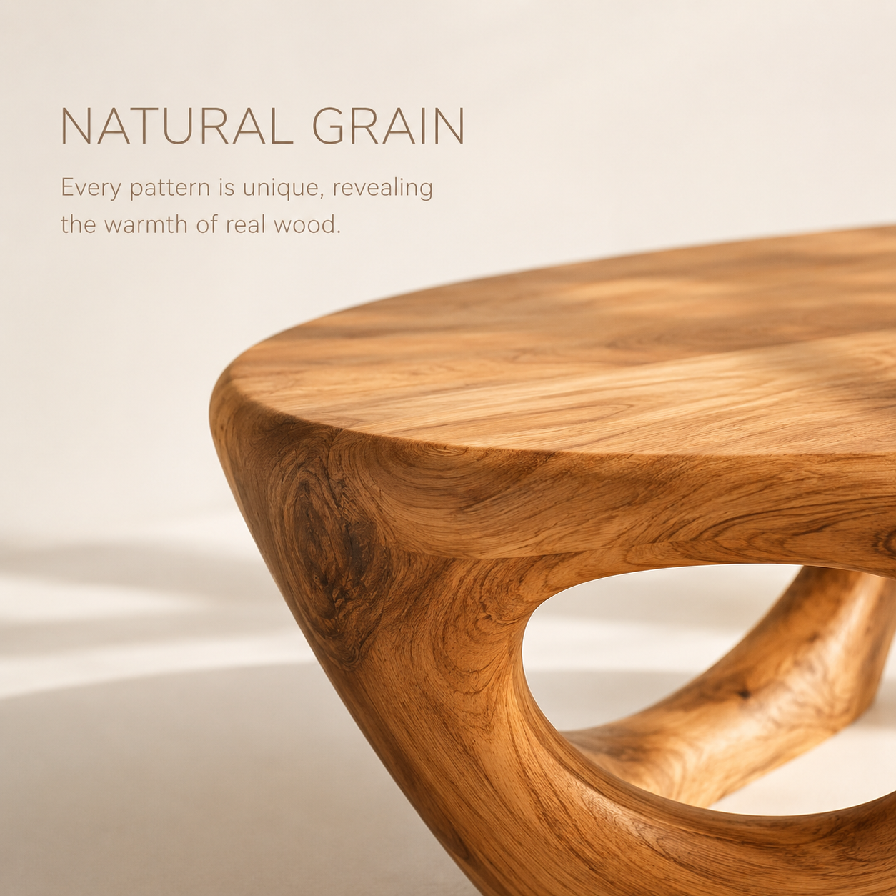 Terra Hollow Oval Coffee Table - product image 05