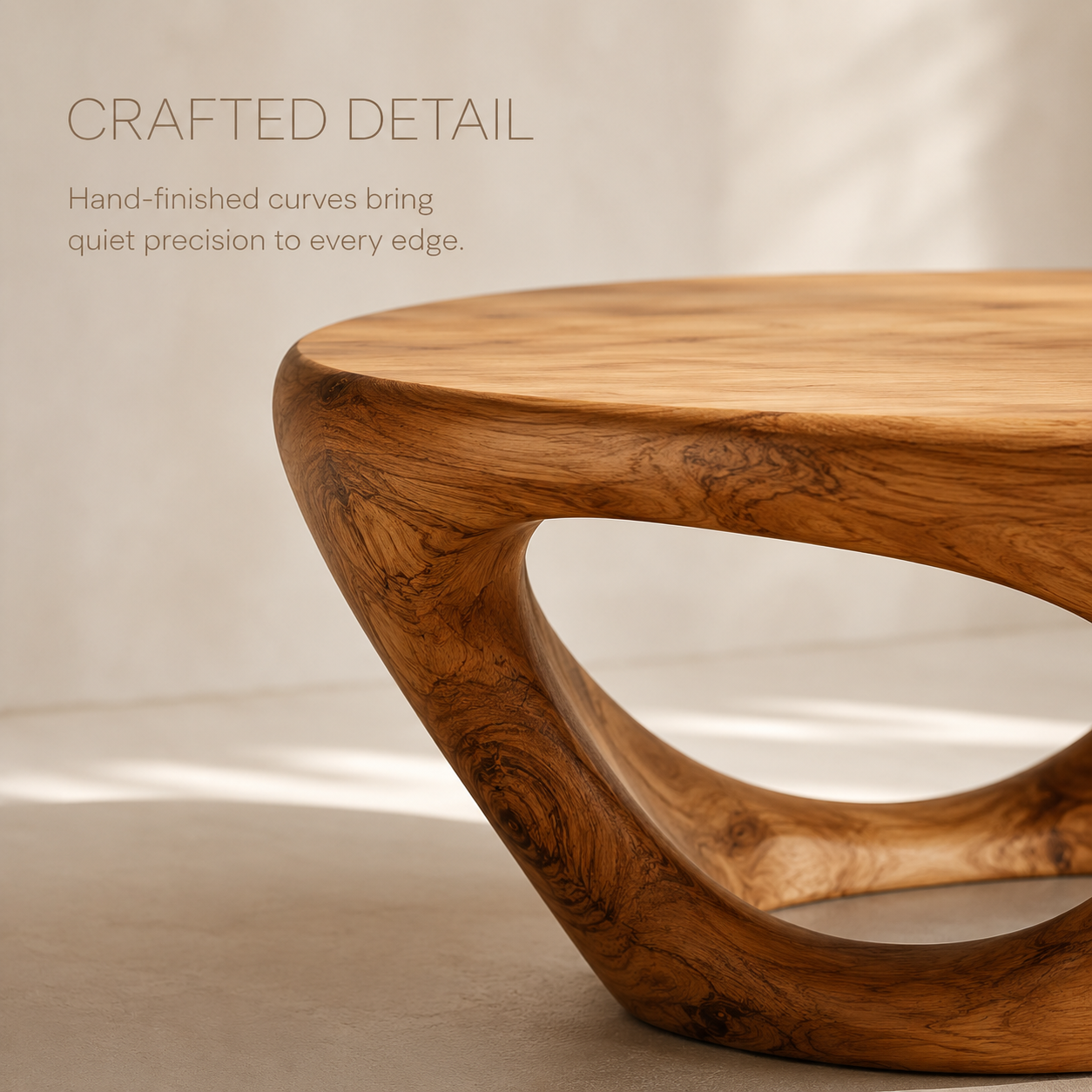 Terra Hollow Oval Coffee Table - product image 06