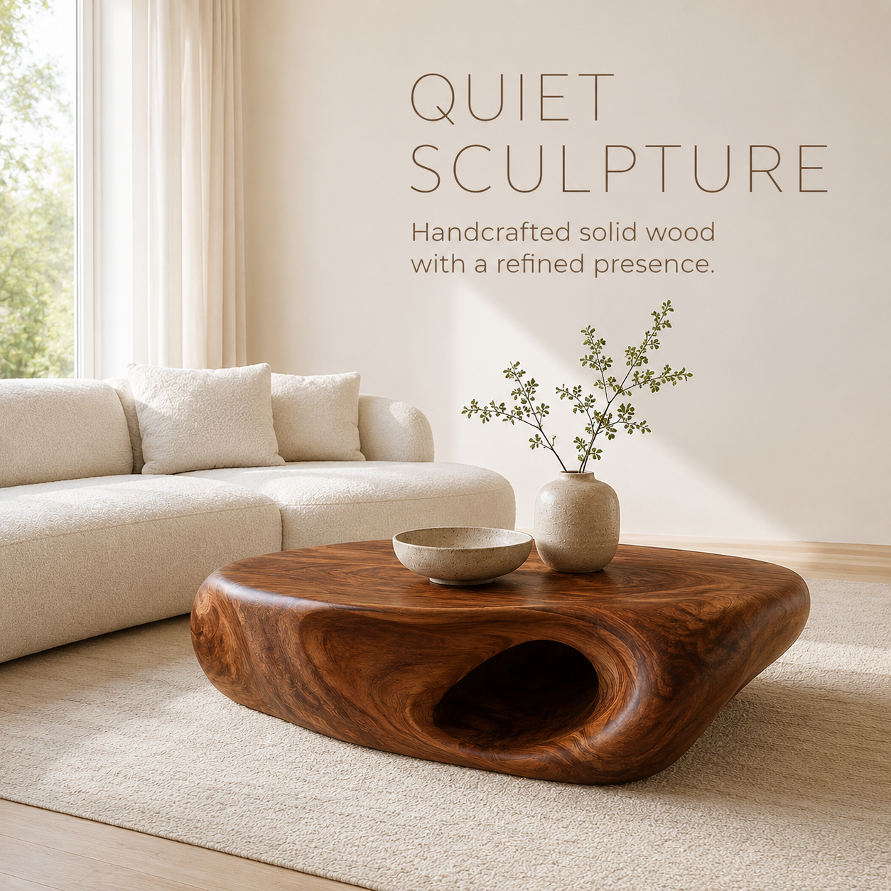 Solen Organic Bridge Coffee Table - product image 02