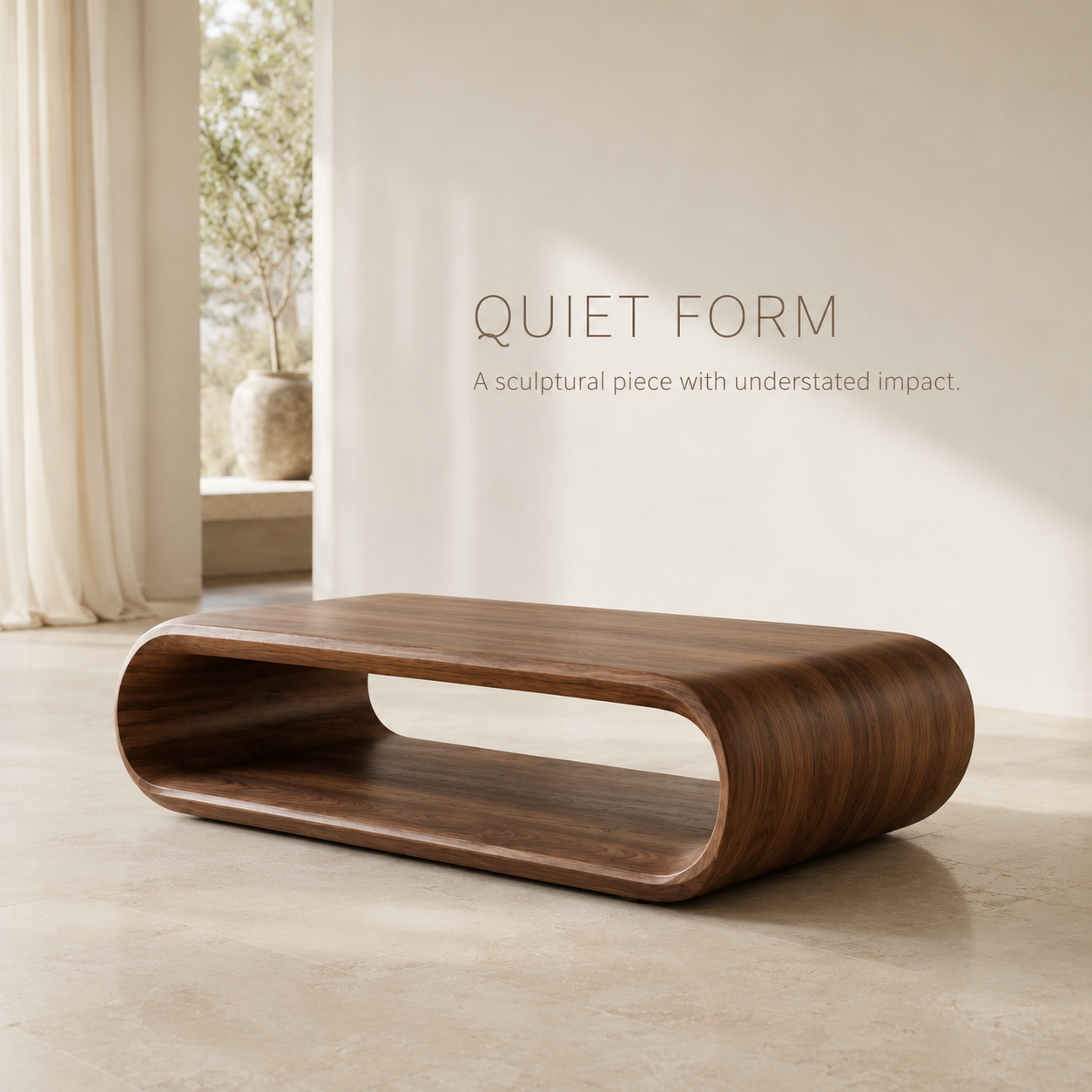 Aurelle Sculptural Coffee Table - product image 03