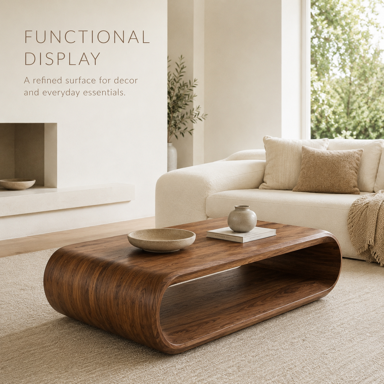 Aurelle Sculptural Coffee Table - product image 07