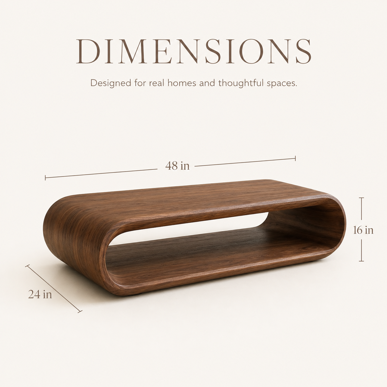 Aurelle Sculptural Coffee Table - product image 08