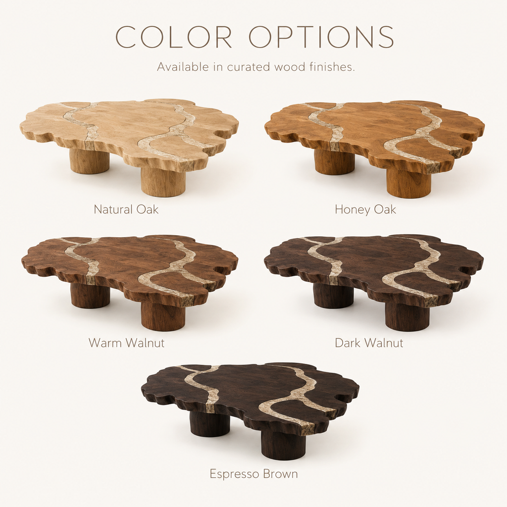 Marin Rounded Wood Coffee Table - product image 11