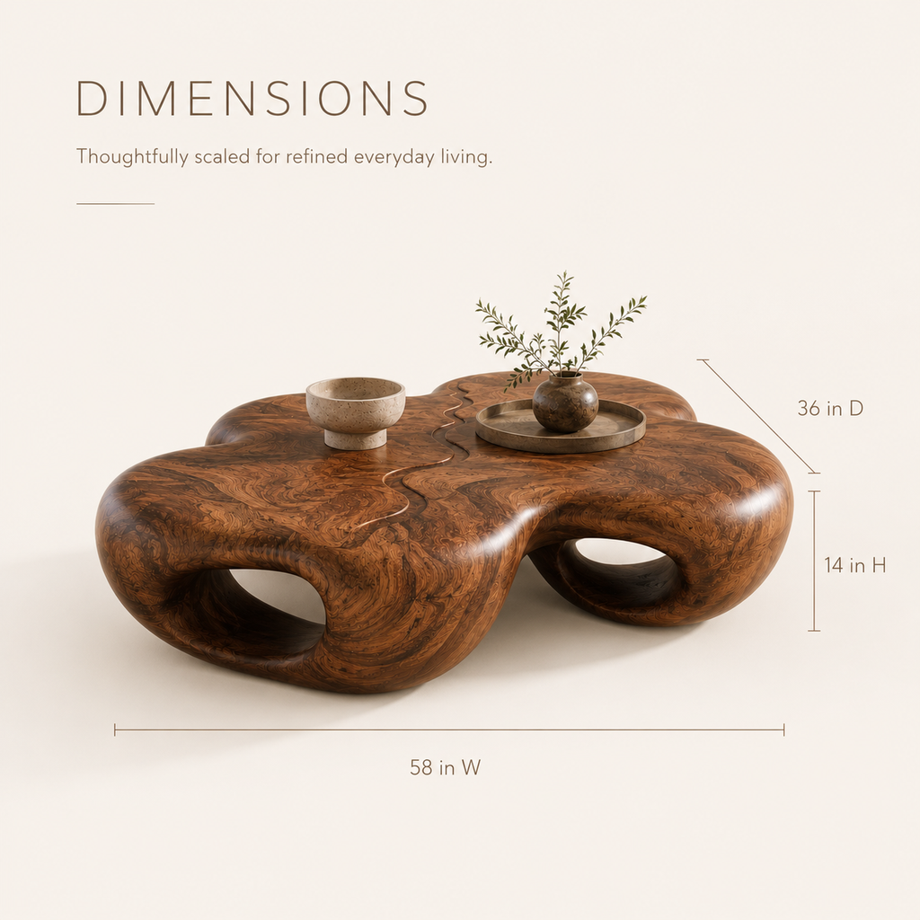 Caldera Organic Coffee Table - product image 08