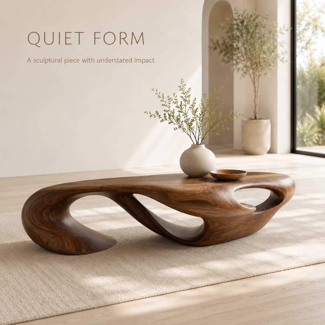 Elara Soft Curve Coffee Table - product image 03