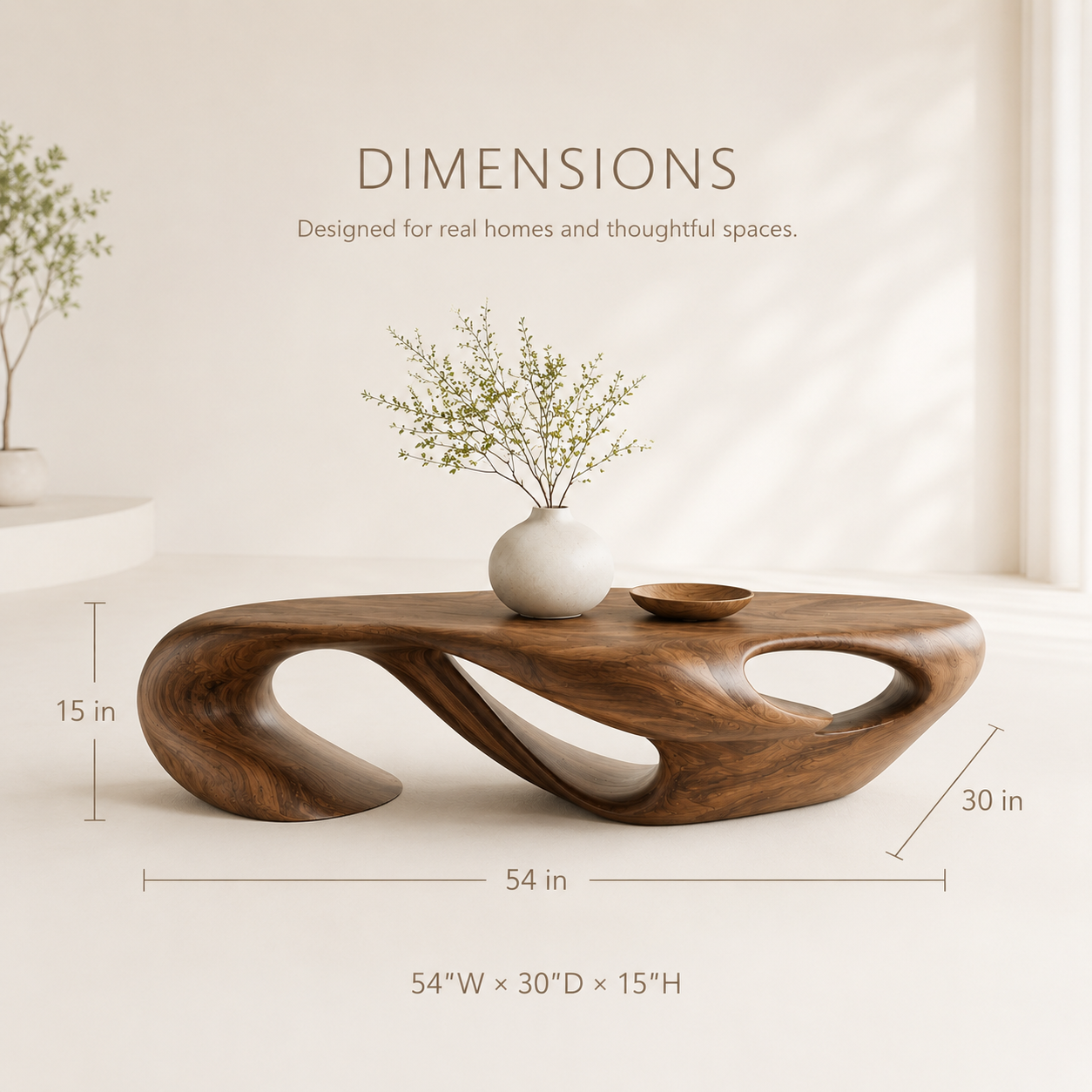 Elara Soft Curve Coffee Table - product image 08
