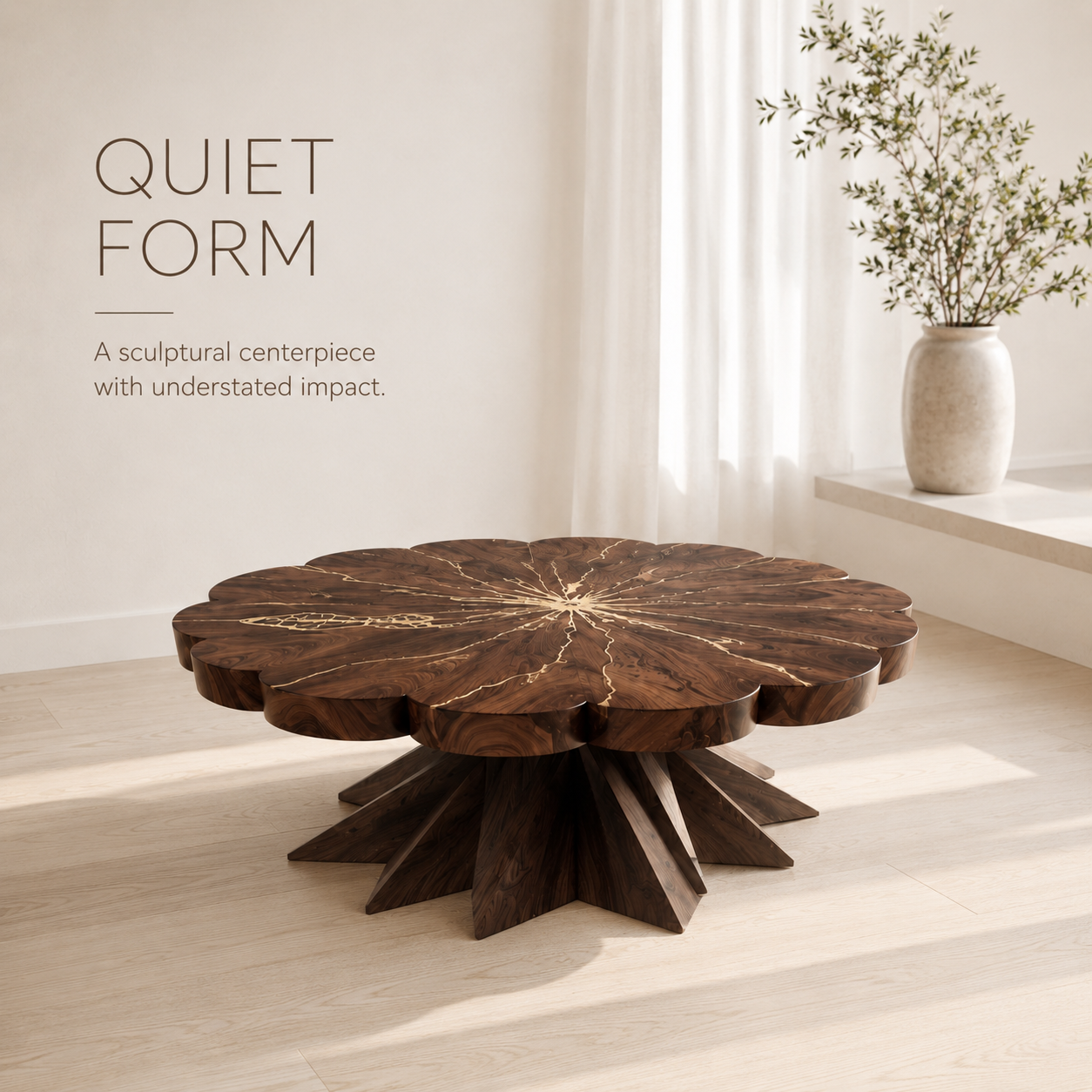 Liora Warm Walnut Coffee Table - product image 03