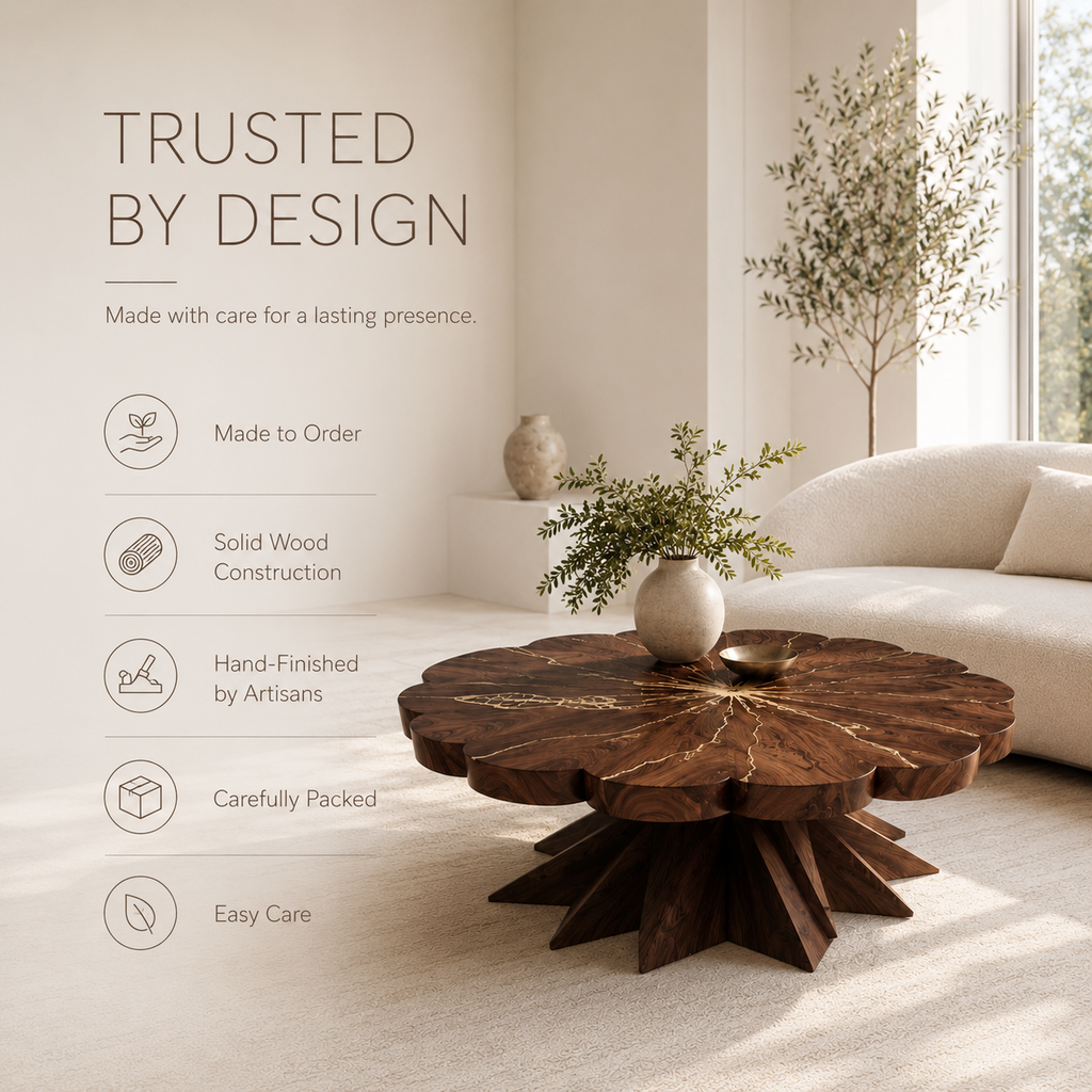 Liora Warm Walnut Coffee Table - product image 09