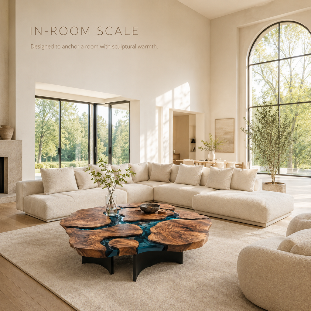 Brielle Sculpted Coffee Table - product image 04