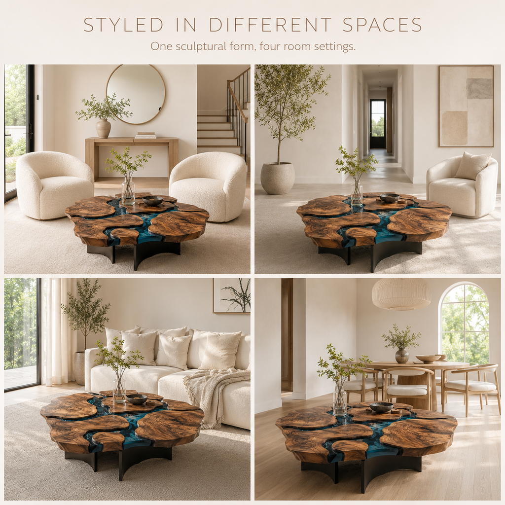 Brielle Sculpted Coffee Table - product image 11