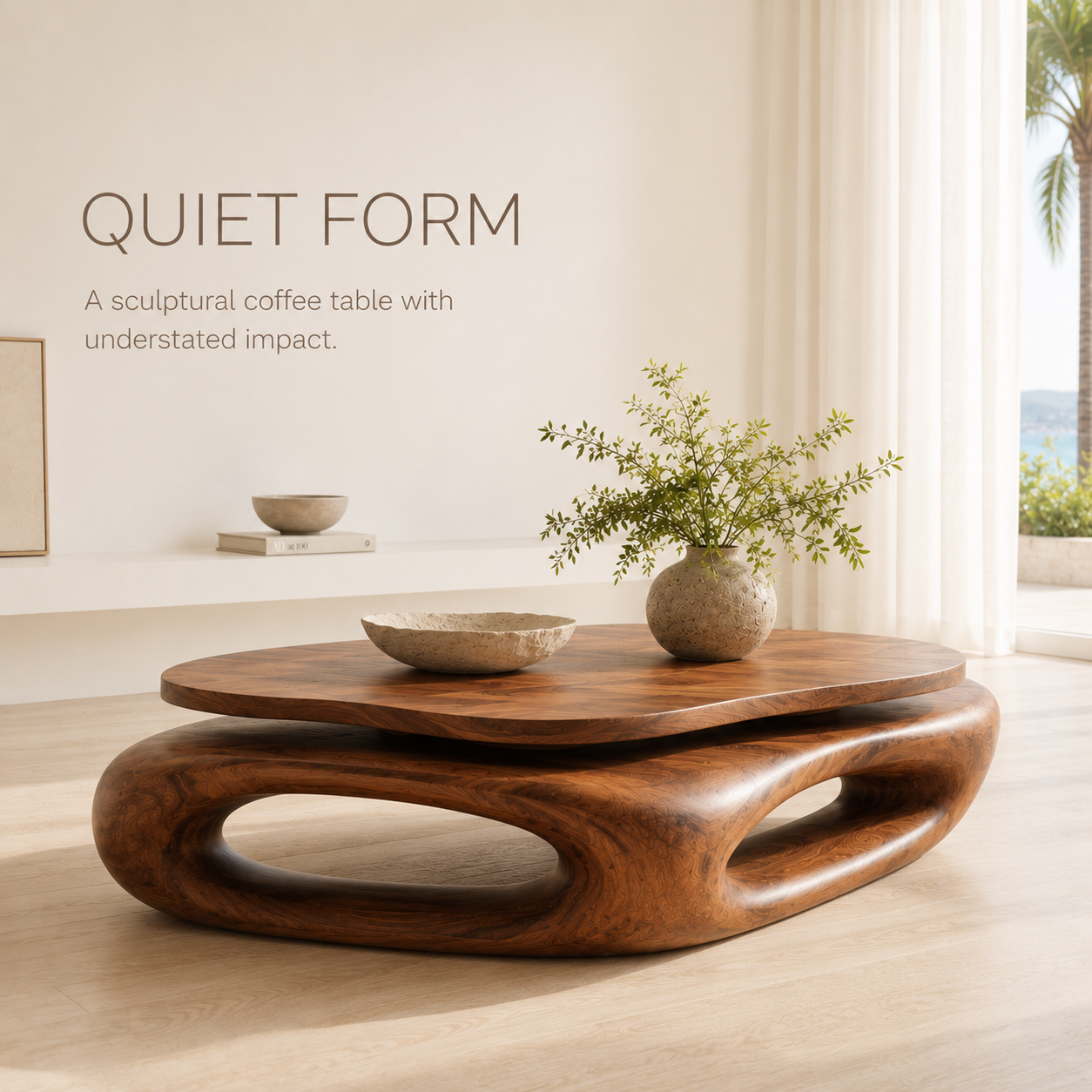 Orin Organic Modern Coffee Table - product image 03