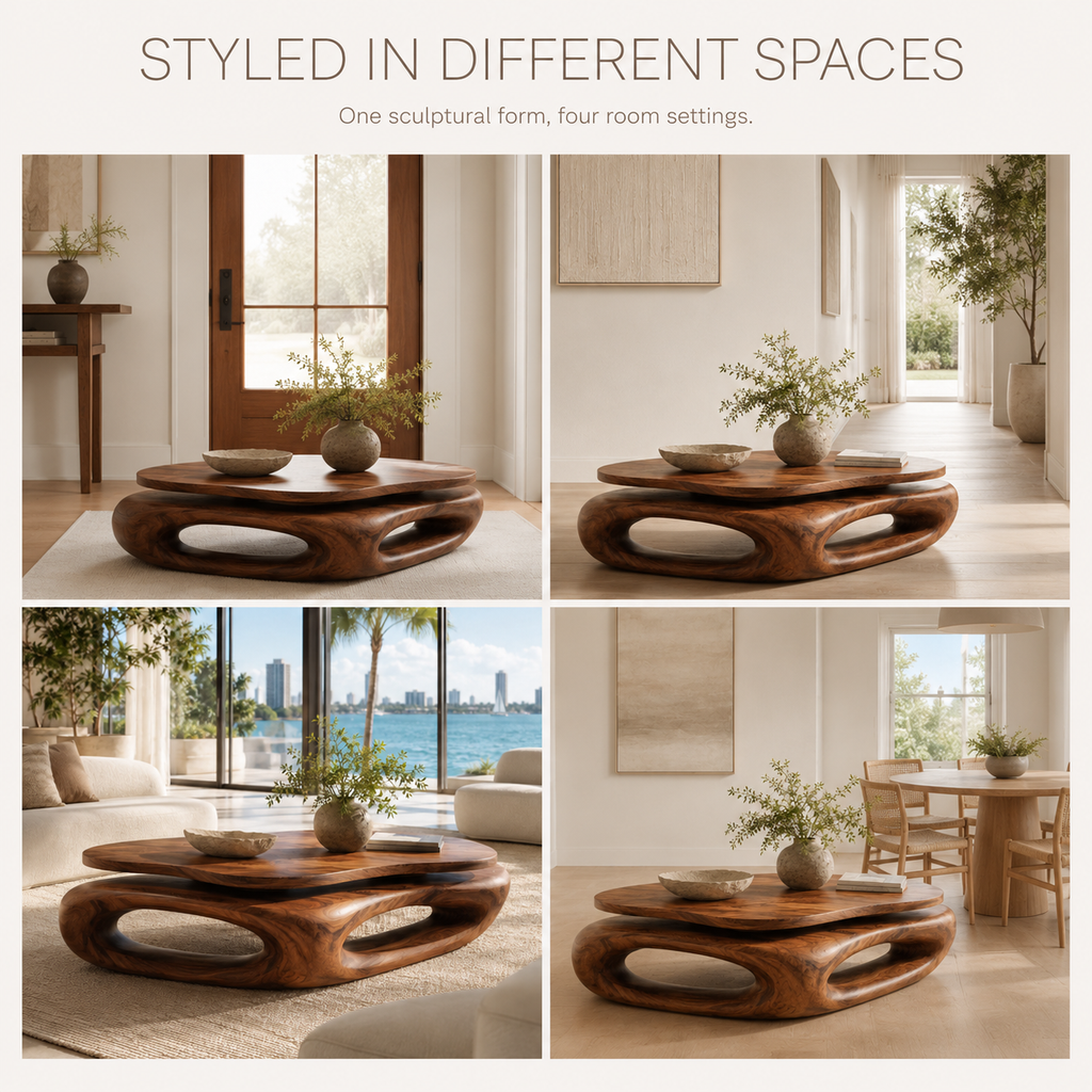Orin Organic Modern Coffee Table - product image 10