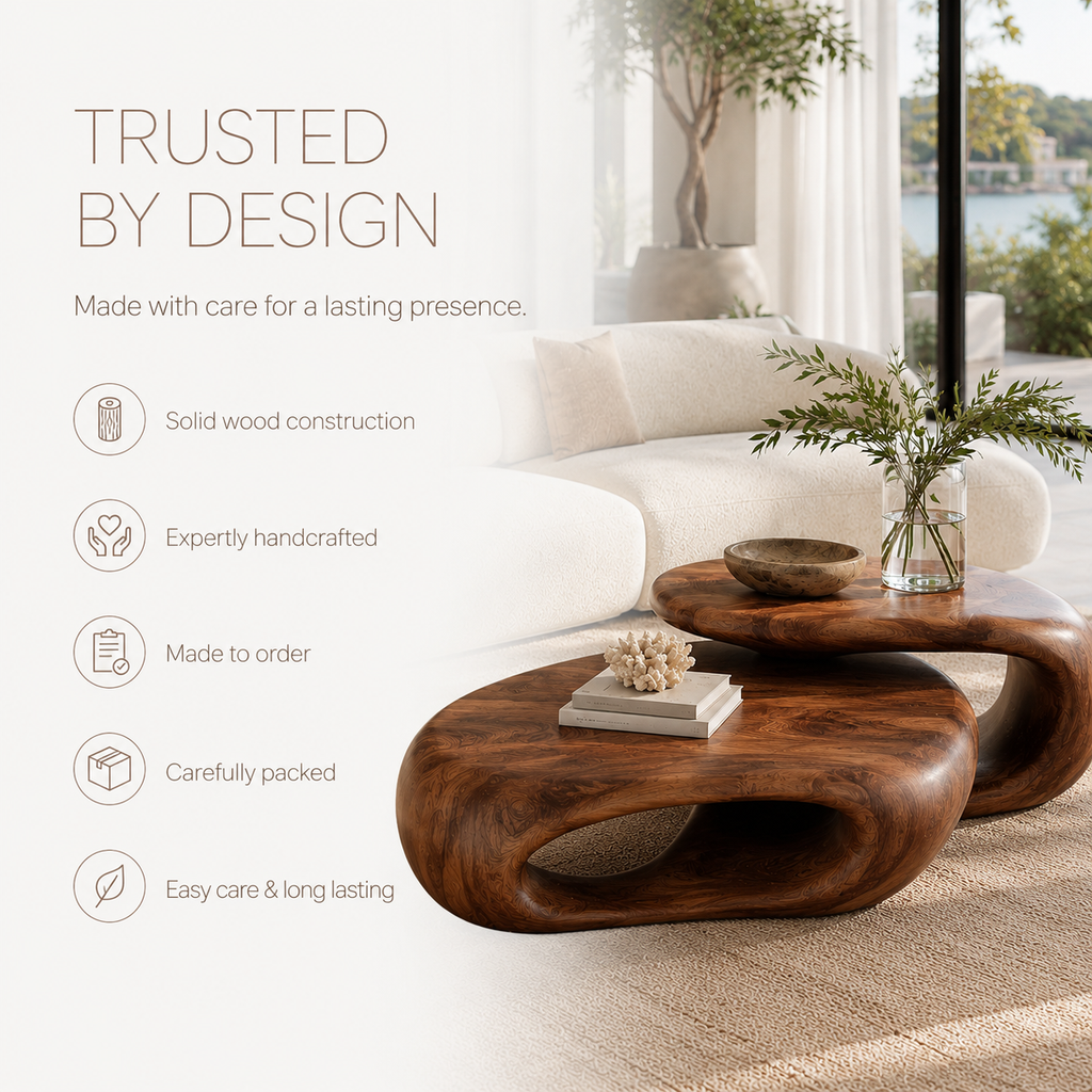 Selene Rounded Lounge Coffee Table - product image 09
