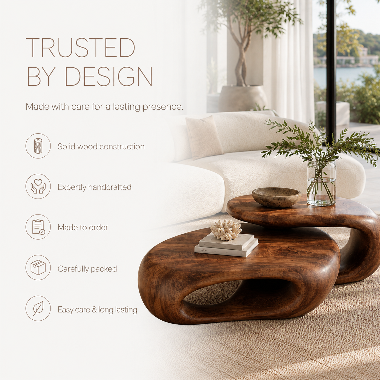 Selene Rounded Lounge Coffee Table - product image 09