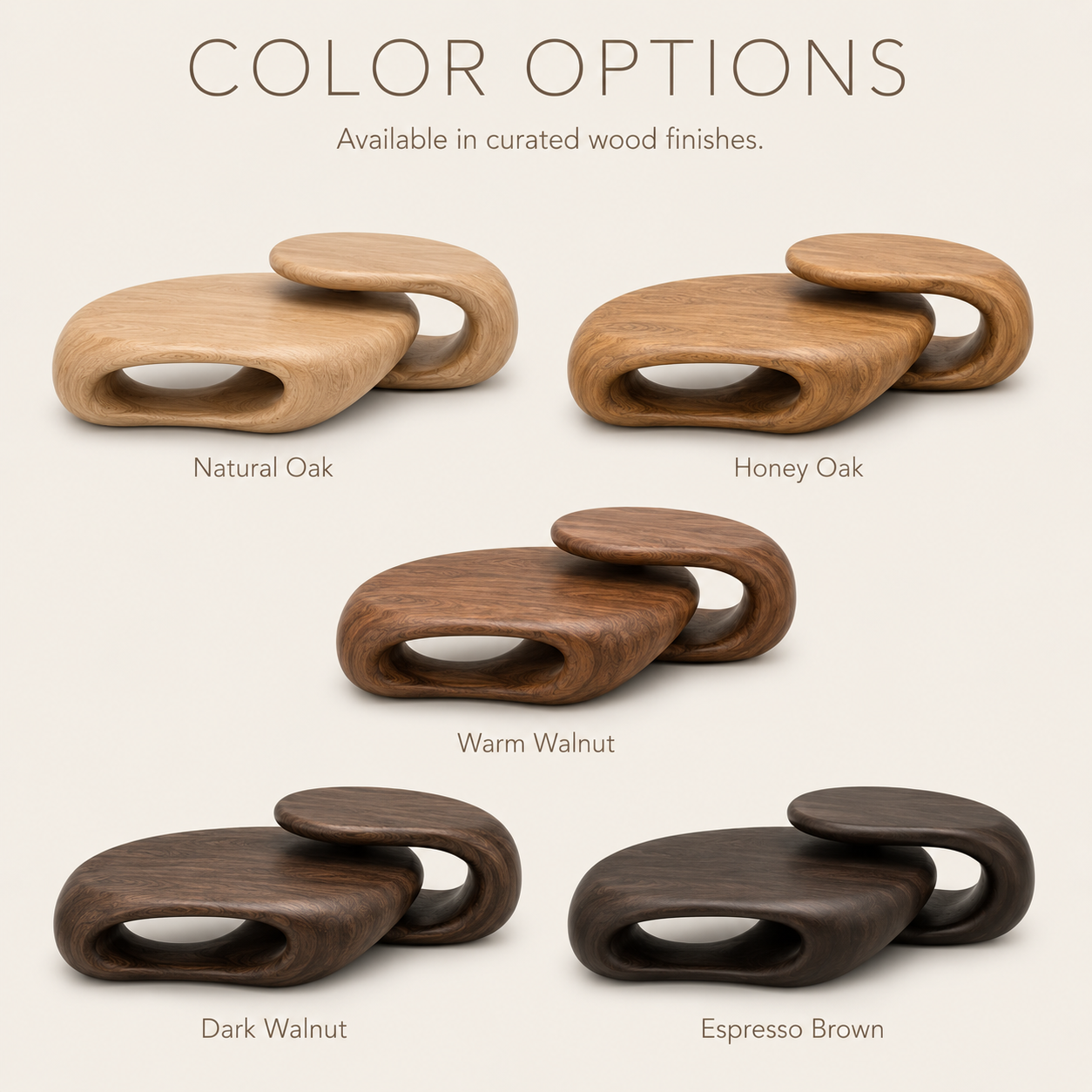 Selene Rounded Lounge Coffee Table - product image 11