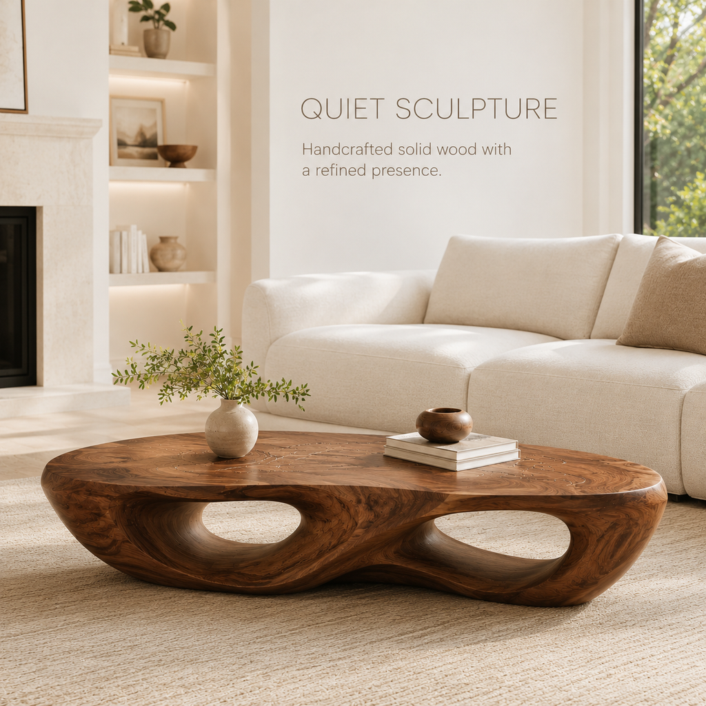 Mira Flow Wood Coffee Table - product image 02