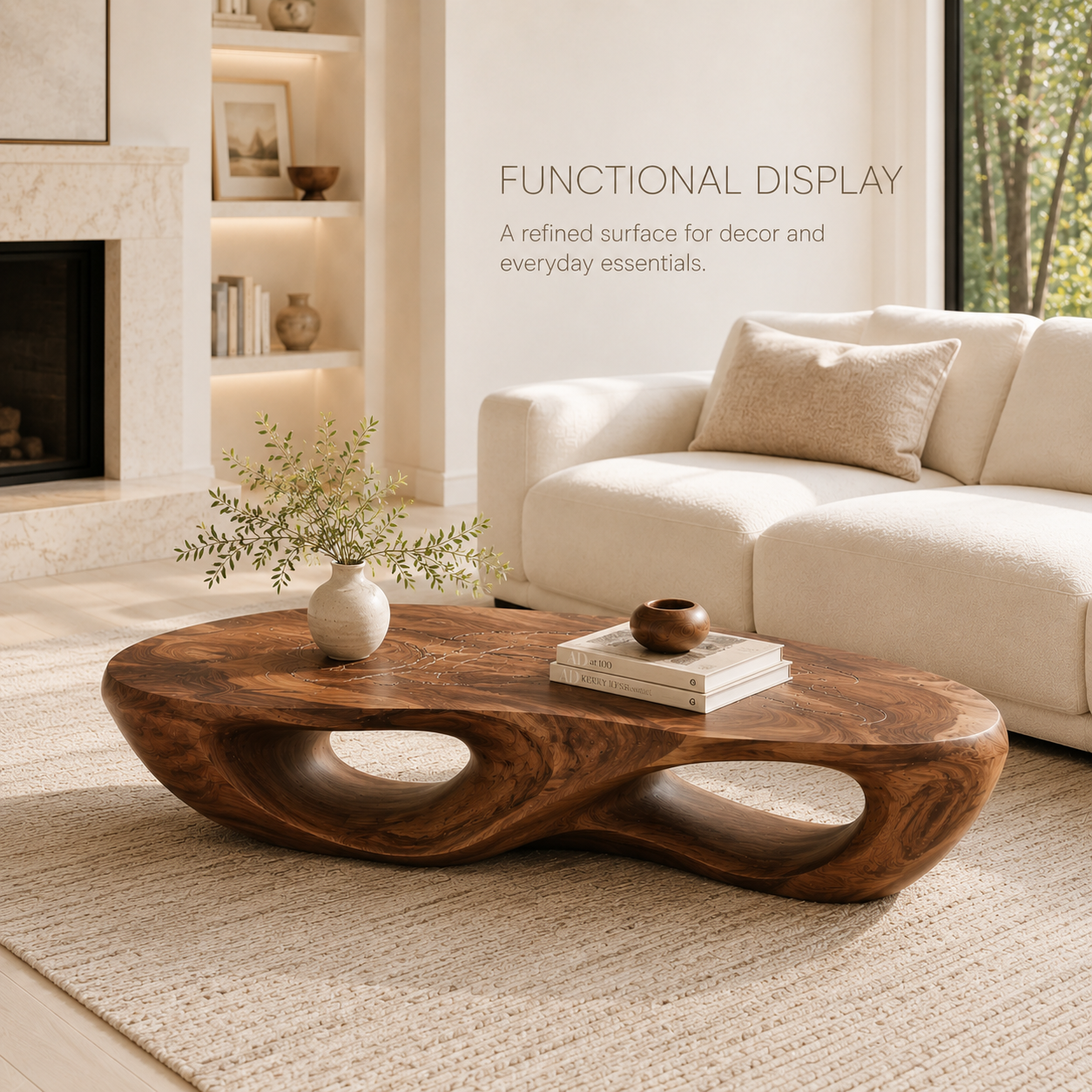 Mira Flow Wood Coffee Table - product image 07
