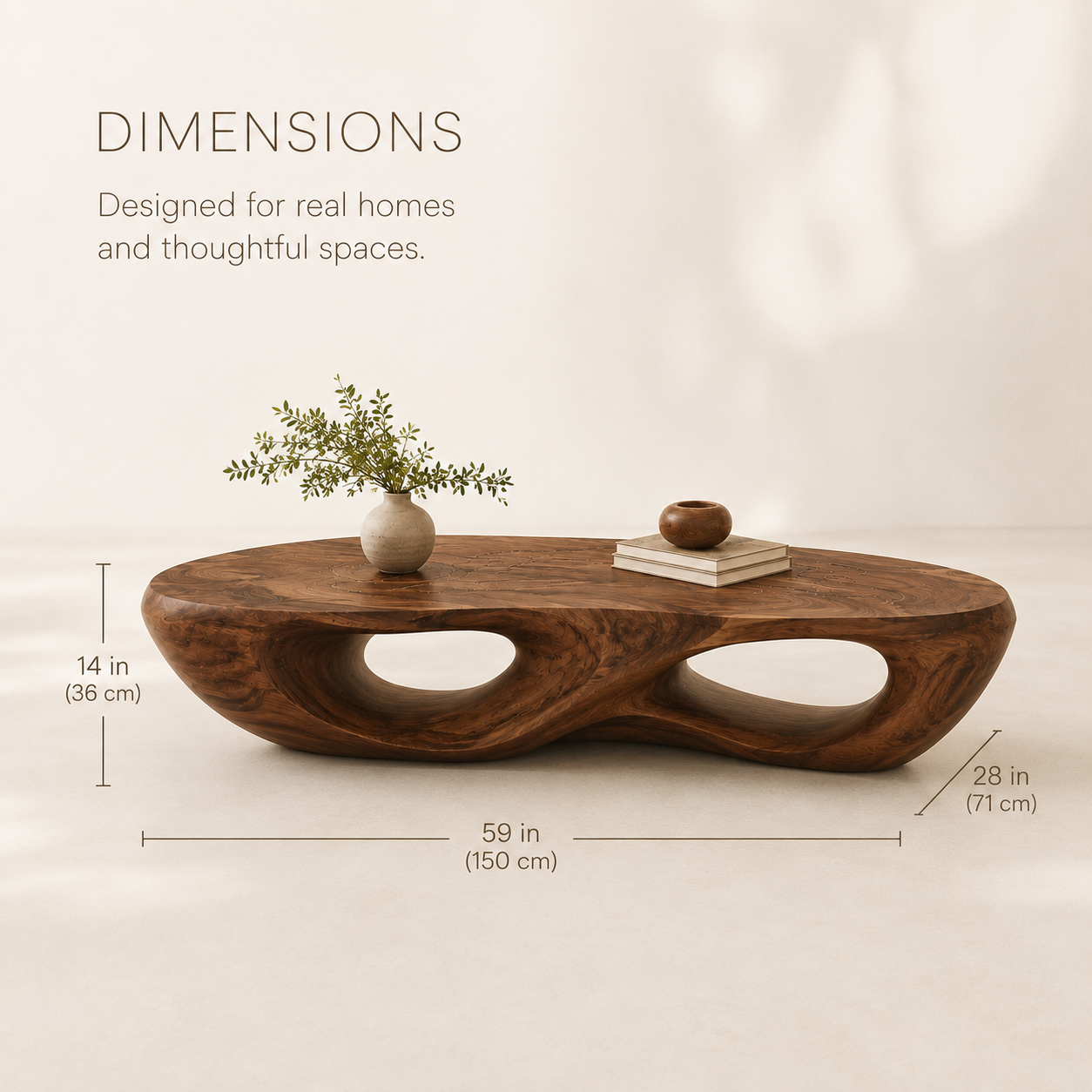 Mira Flow Wood Coffee Table - product image 08