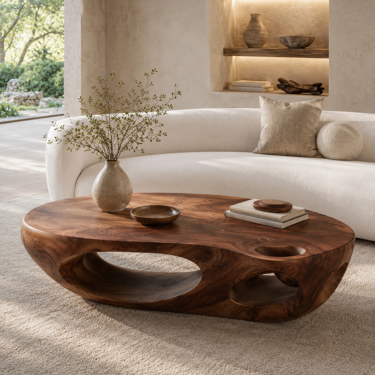 Talia Soft Edge Coffee Table - main view