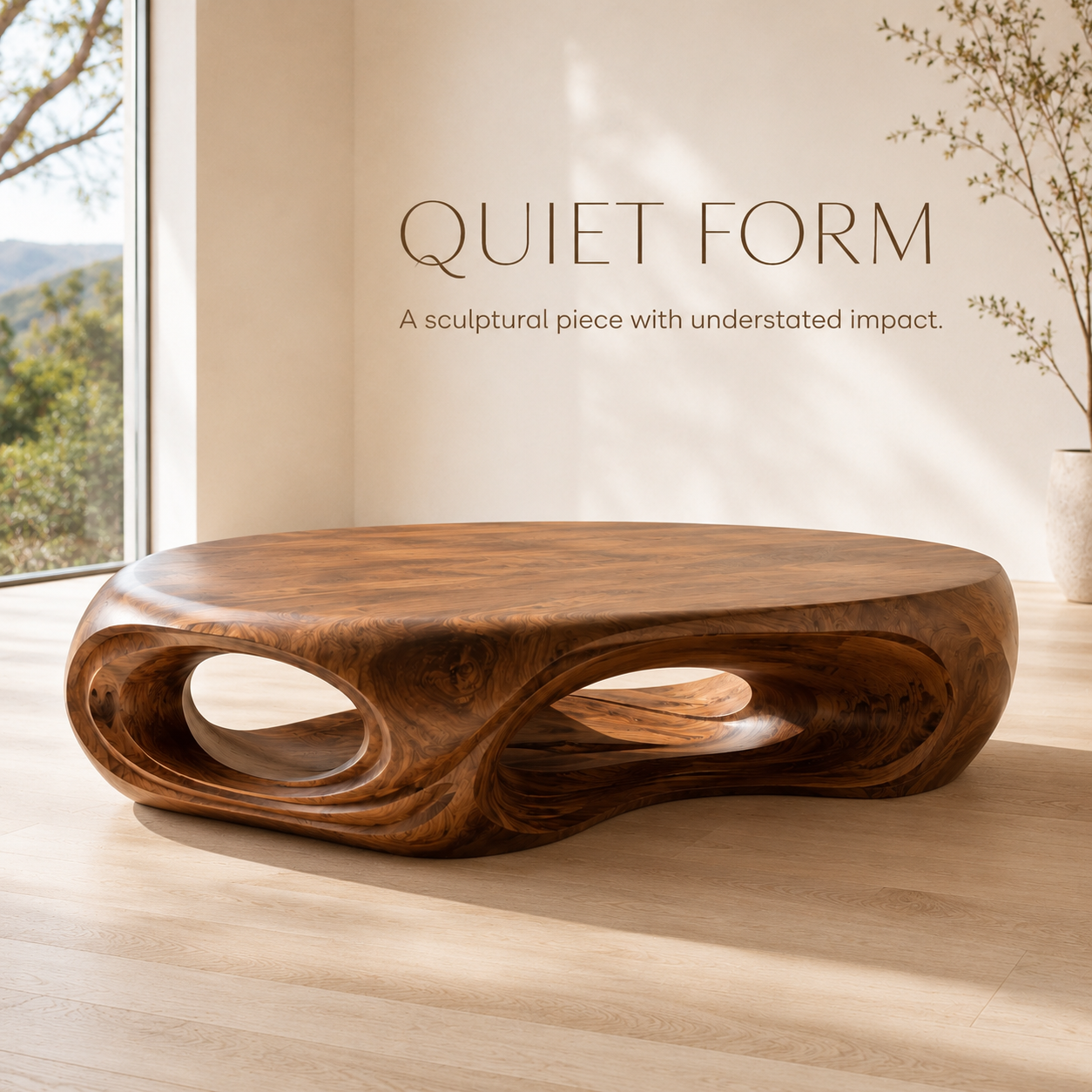 Vale Sculptural Coffee Table - product image 03
