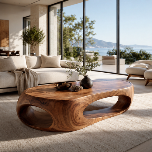 Isla Cloud Edge Coffee Table - main view
