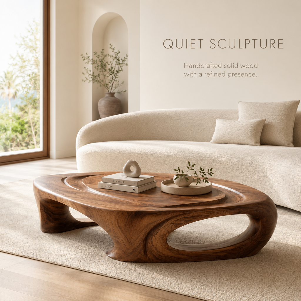 Celine Warm Modern Coffee Table - product image 02