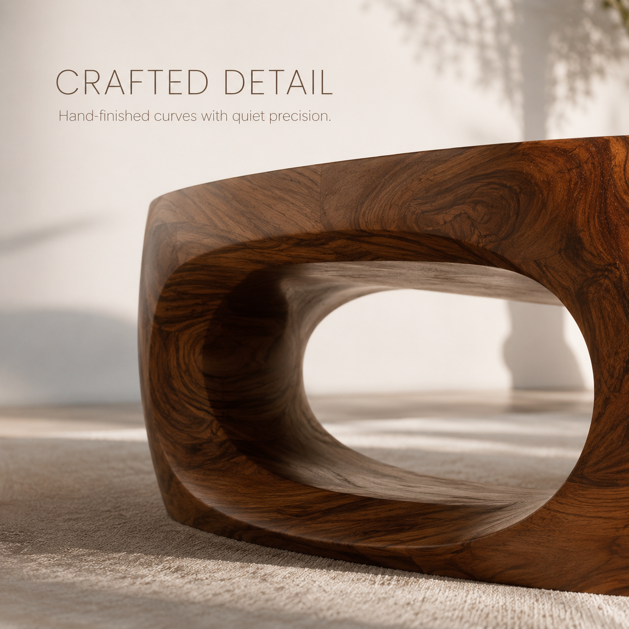 Celine Warm Modern Coffee Table - product image 06