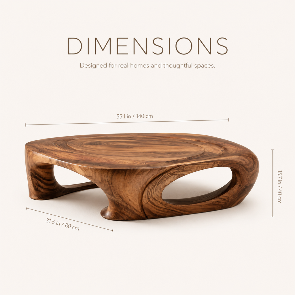 Celine Warm Modern Coffee Table - product image 08
